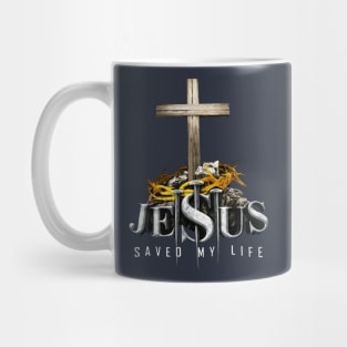 Jesus Saved My Life Mug